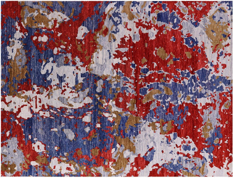 Modern Hand-Knotted Wool Rug - Manhattan Rugs