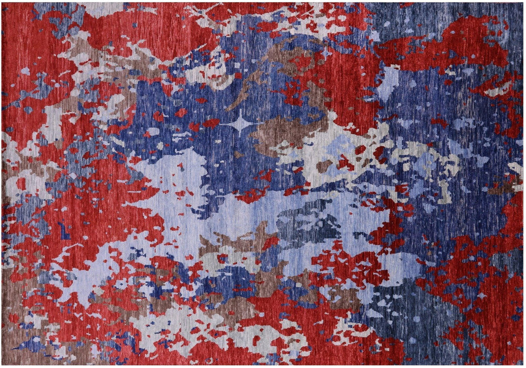 Modern Hand Knotted Wool Rug - Manhattan Rugs