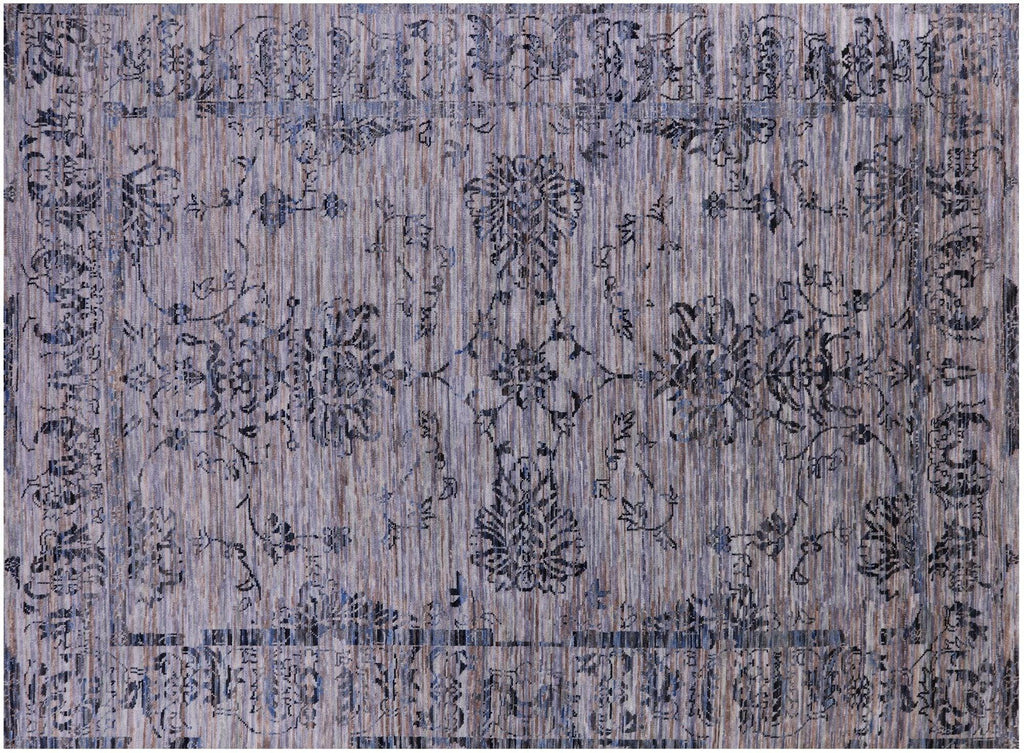 Modern Hand Knotted Wool Rug - Manhattan Rugs