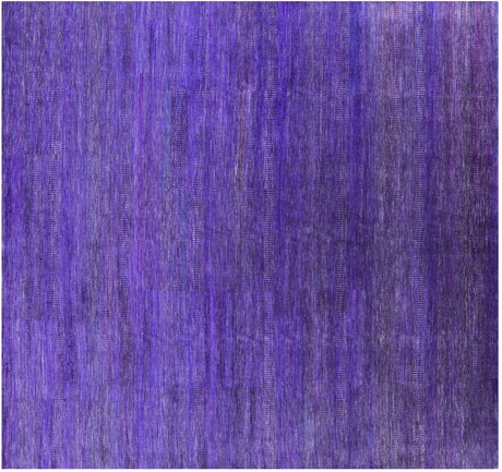 Square Handmade Super Savannah Gabbeh Wool & Silk Rug - Manhattan Rugs