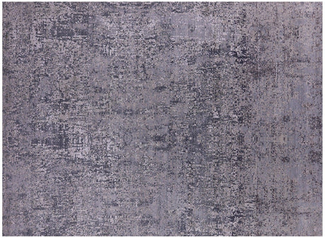 Wool & Silk Modern Handmade Rug - Manhattan Rugs