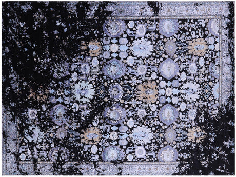 Modern Handmade Wool & Silk Rug - Manhattan Rugs