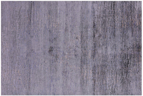 Handmade Abstract Wool & Silk Rug - Manhattan Rugs