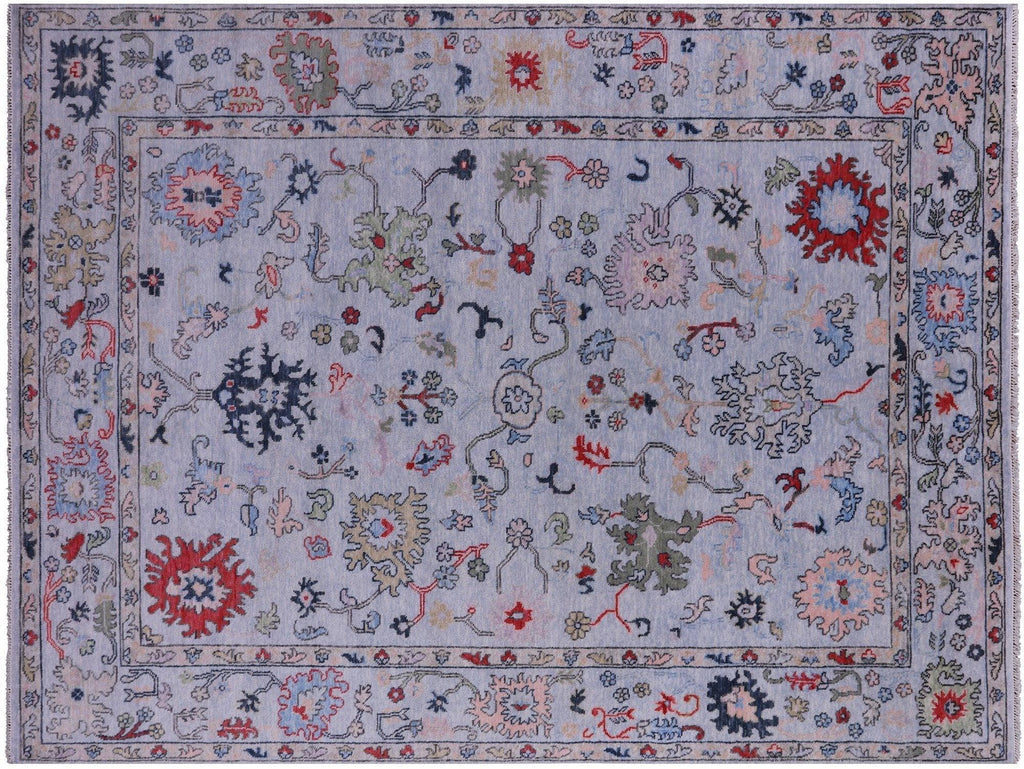 Oushak Hand-Knotted Wool Rug - Manhattan Rugs