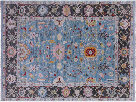 Turkish Oushak Hand Knotted Wool Rug - Manhattan Rugs