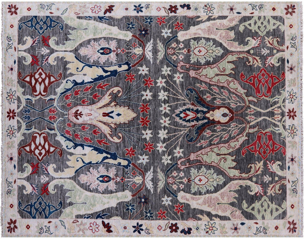 Turkish Oushak Hand-Knotted Wool Rug - Manhattan Rugs