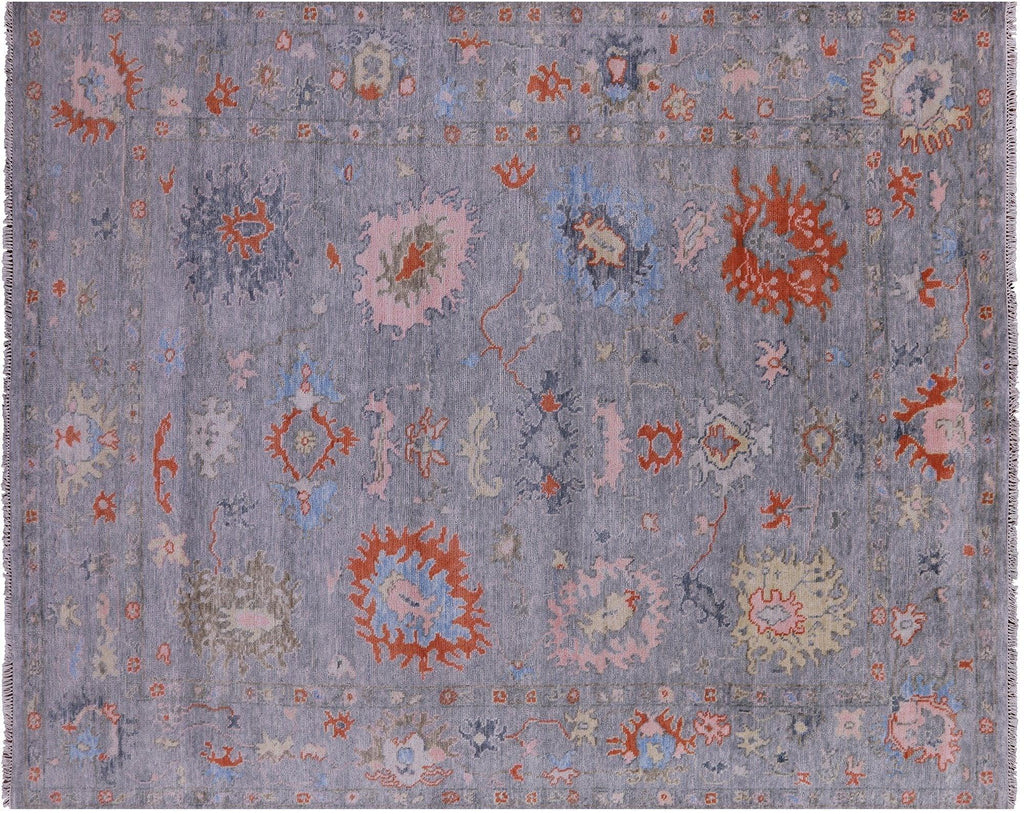 Turkish Oushak Handmade Wool Rug - Manhattan Rugs