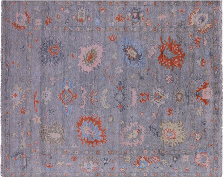 Turkish Oushak Handmade Wool Rug - Manhattan Rugs