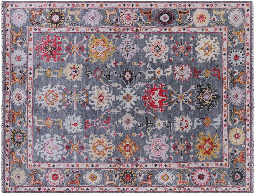 Oushak Hand Knotted Wool Rug - Manhattan Rugs