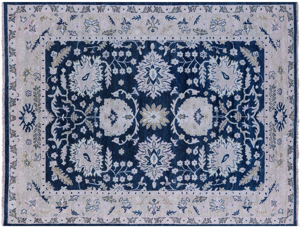 Oushak Hand Knotted Wool Rug - Manhattan Rugs