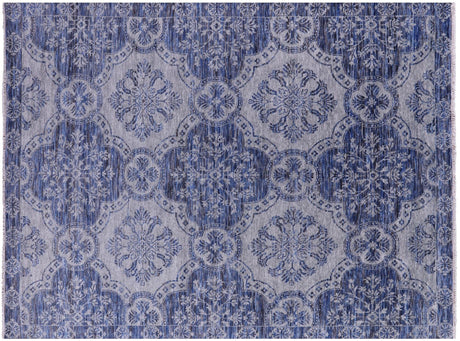 Modern Hand-Knotted Wool Rug - Manhattan Rugs