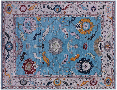 Turkish Oushak Handmade Wool Rug - Manhattan Rugs