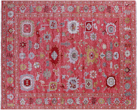 Turkish Oushak Hand Knotted Wool Rug - Manhattan Rugs