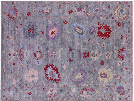 Turkish Oushak Hand-Knotted Wool Rug - Manhattan Rugs