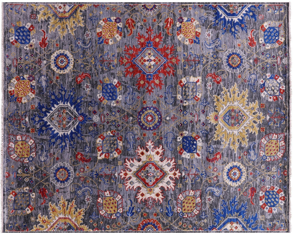 Hand-Knotted Turkish Oushak Wool Rug - Manhattan Rugs