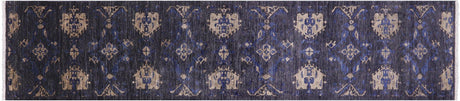 Runner Handmade William Morris Wool Rug - Manhattan Rugs