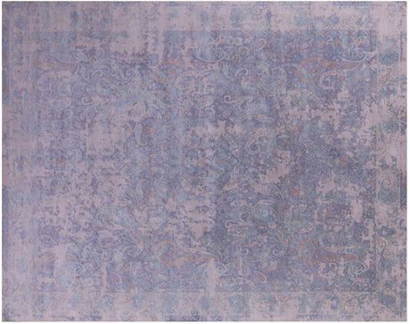 Wool & Silk Modern Handmade Rug - Manhattan Rugs