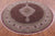 Round Wool & Silk Persian Tabriz Hand Knotted Rug - Manhattan Rugs