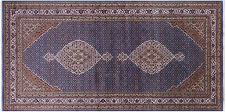 Handmade Wool & Silk Persian Tabriz Rug - Manhattan Rugs