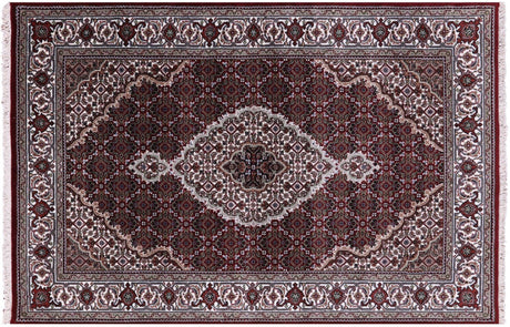 Wool & Silk Persian Tabriz Handmade Rug - Manhattan Rugs