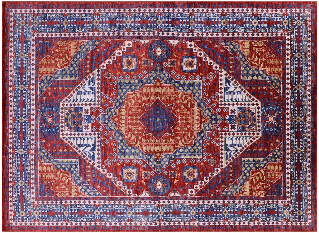 Hand Knotted Mamluk Wool Rug - Manhattan Rugs