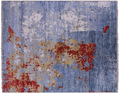 Abstract Handmade Wool Rug - Manhattan Rugs