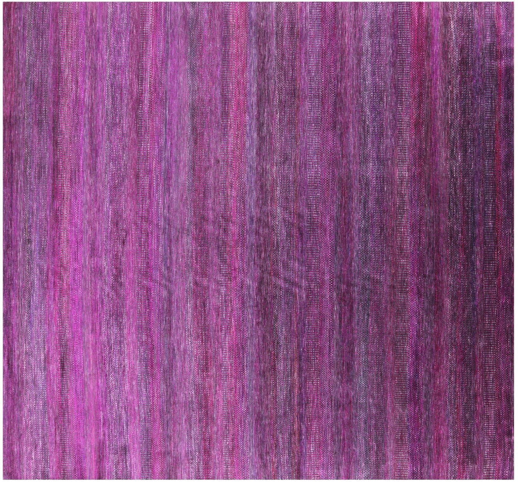 Square Wool & Silk Super Savannah Gabbeh Hand-Knotted Rug - Manhattan Rugs