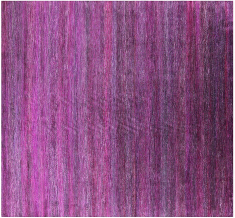 Square Wool & Silk Super Savannah Gabbeh Hand-Knotted Rug - Manhattan Rugs