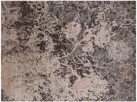 Modern Handmade Wool & Silk Rug - Manhattan Rugs