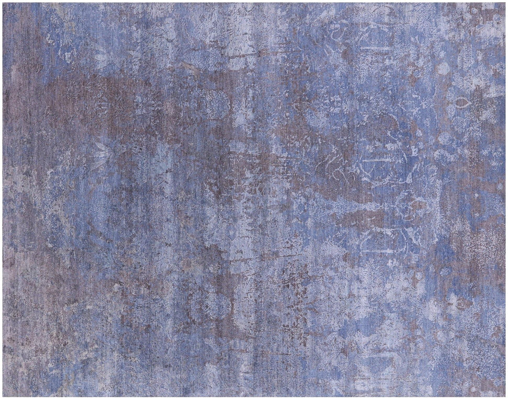 Wool & Silk Modern Handmade Rug - Manhattan Rugs