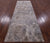 Wool & Silk Hand Knotted Abstract Runner Rug - Manhattan Rugs