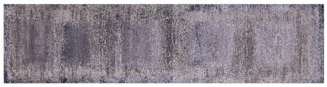 Runner Abstract Handmade Wool & Silk Rug - Manhattan Rugs