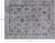 Grey Persian Tabriz Wool & Silk Handmade Rug 9' 0" X 11' 11" - Q9109