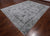 Grey Persian Tabriz Wool & Silk Handmade Rug 9' 0" X 11' 11" - Q9109