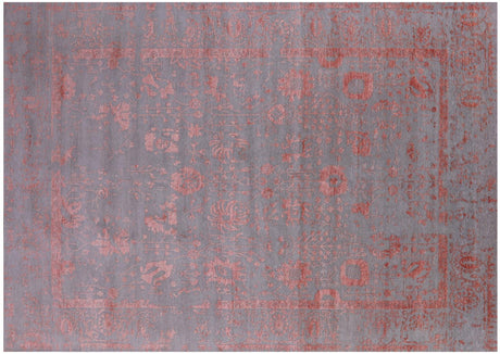 Hand Knotted Wool & Silk Persian Tabriz Rug - Manhattan Rugs