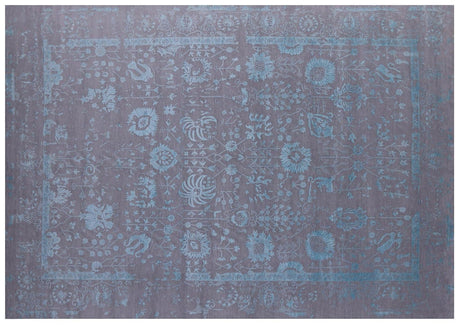 Wool & Silk Persian Tabriz Handmade Rug - Manhattan Rugs