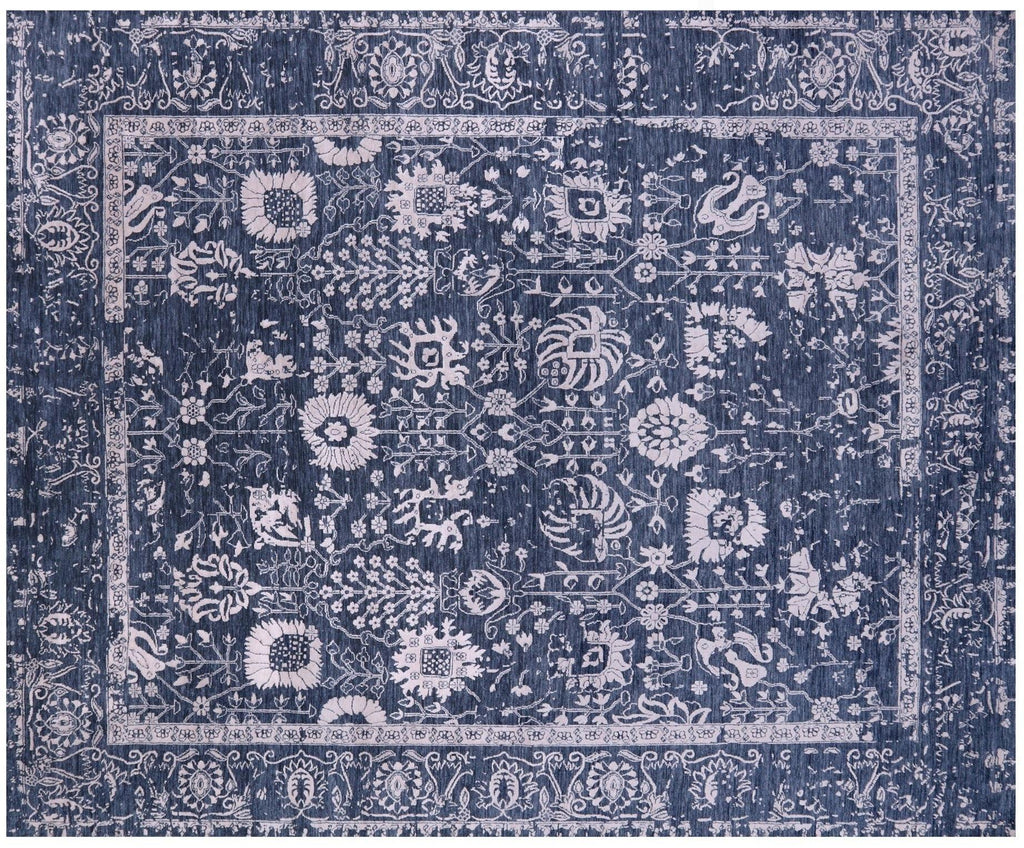 Persian Tabriz Handmade Wool & Silk Rug - Manhattan Rugs