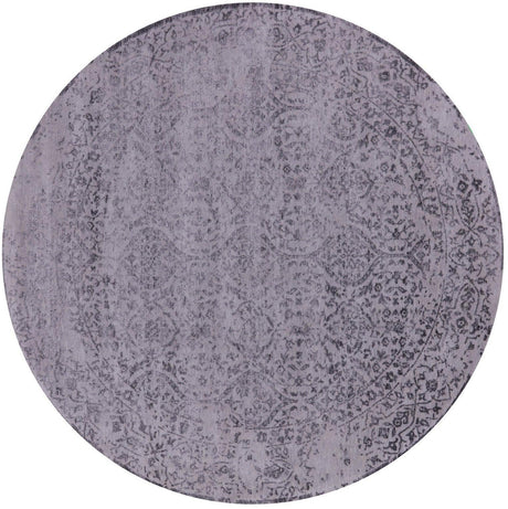 Round Persian Wool & Silk Handmade Rug - Manhattan Rugs