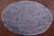 Round Hand Knotted Persian Wool & Silk Rug - Manhattan Rugs