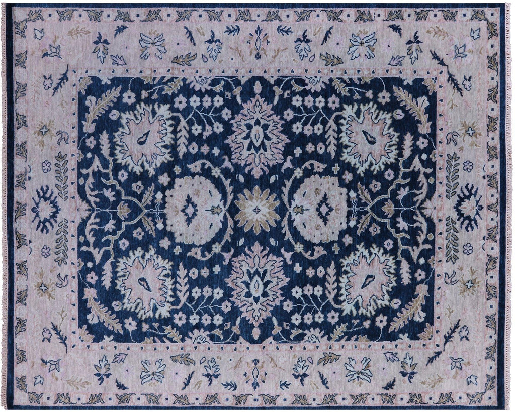 Hand Knotted Turkish Oushak Wool Rug - Manhattan Rugs