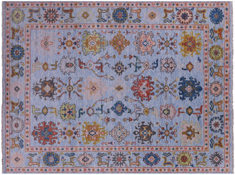 Hand-Knotted Turkish Oushak Wool Rug - Manhattan Rugs