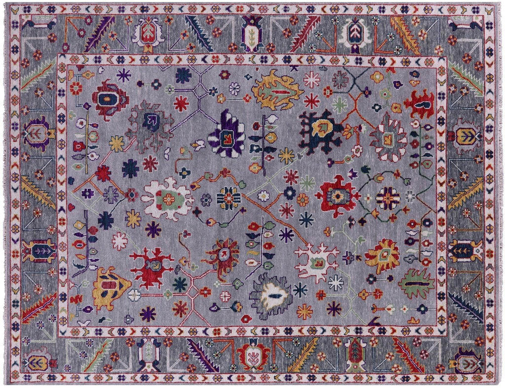 Turkish Oushak Hand Knotted Wool Rug - Manhattan Rugs