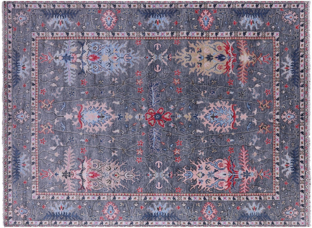 Turkish Oushak Hand Knotted Rug - Manhattan Rugs
