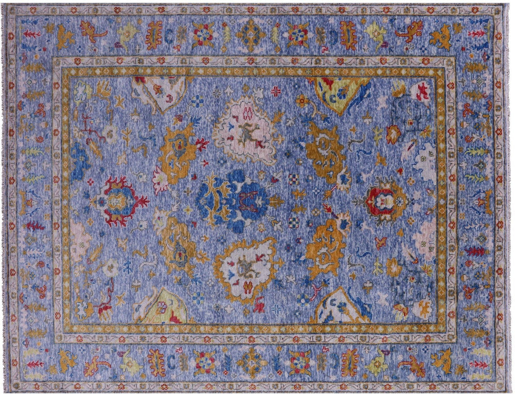Turkish Oushak Handmade Wool Rug - Manhattan Rugs