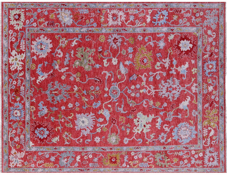 Turkish Oushak Hand Knotted Wool Rug - Manhattan Rugs