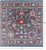 Square Handmade Turkish Oushak Wool Rug - Manhattan Rugs