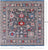 Square Turkish Oushak Hand-Knotted Wool Rug - Manhattan Rugs
