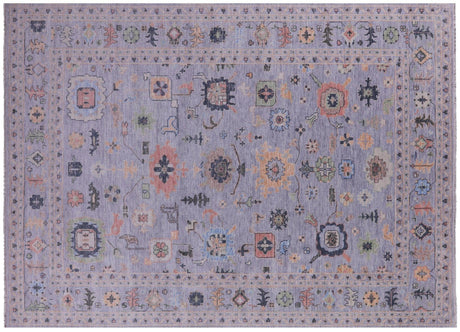 Handmade Turkish Oushak Wool Rug - Manhattan Rugs
