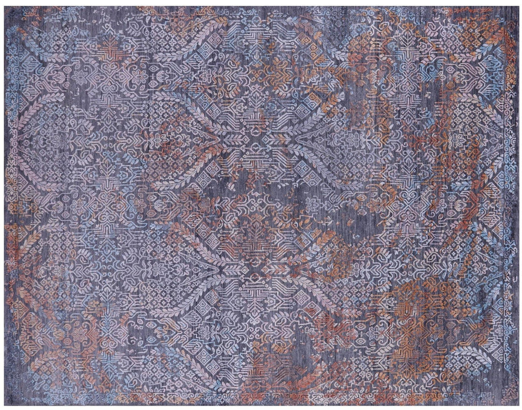 Wool & Silk Handmade Modern Rug - Manhattan Rugs