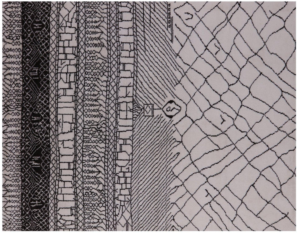 Moroccan Handmade Wool Rug - Manhattan Rugs